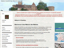 Tablet Screenshot of maisondesmaitres.com